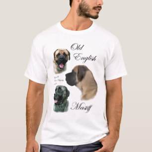 Gammal engelsk Mastiffgåvadräkt T-shirt