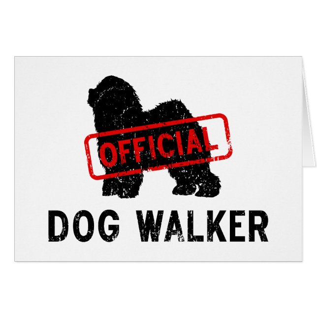 Gammal engelsk Sheepdog Hälsningskort (Framsidan Horizontal)