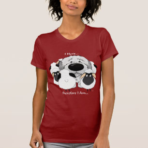 Gammal engelsk Sheepdog - jag samlas därför mig T Shirt