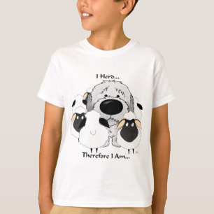 Gammal engelsk Sheepdog - jag samlas därför mig T Shirt