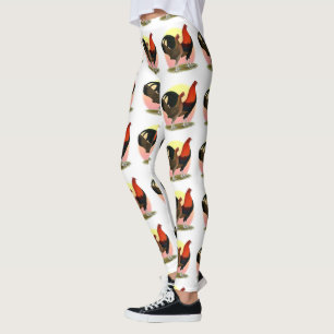 Gammal engelsk spelbantam: BB Red Leggings