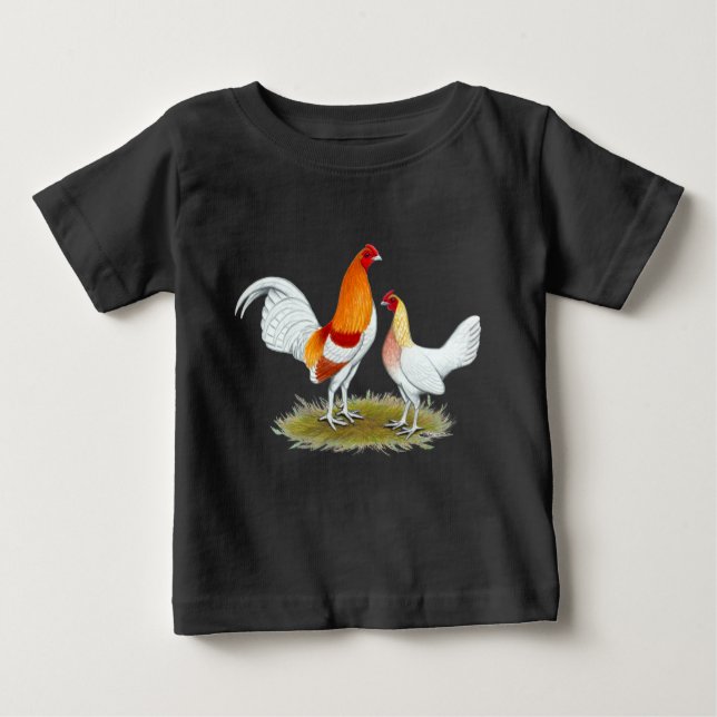Gammal engelskalekBantam:  Röda Pyle T-shirt (Framsida)