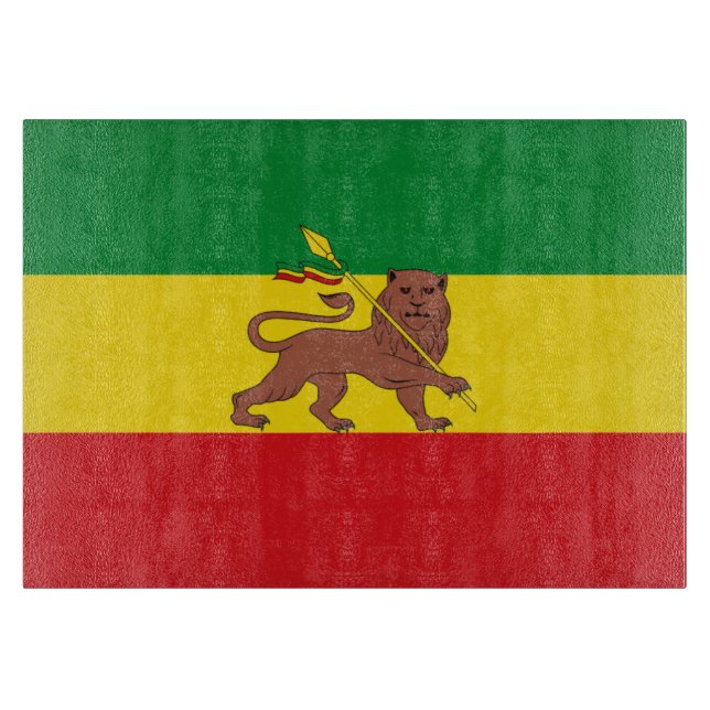 Gammal etiopisk flagga (Framsidan)