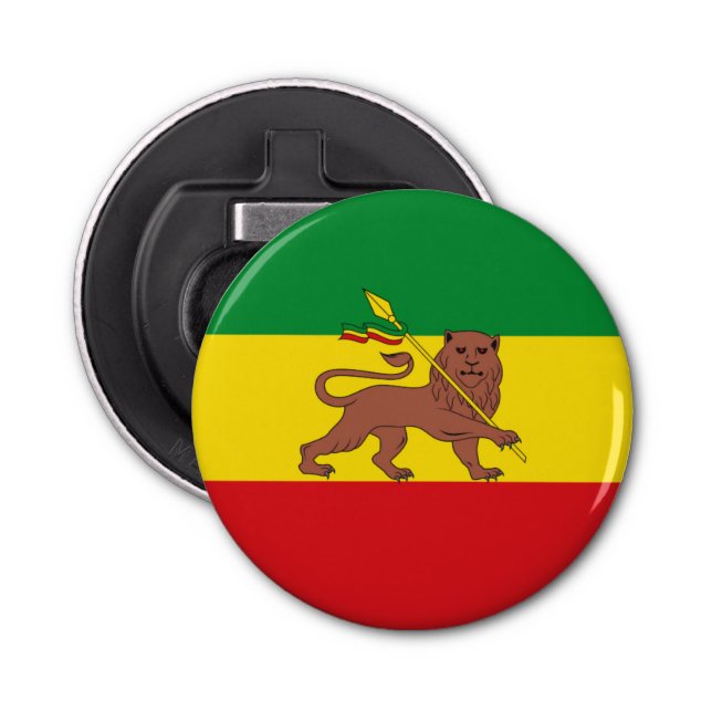 Gammal etiopisk flagga flasköppnare (Framsidan)