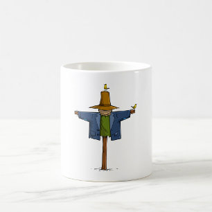 Gammal Fågelskrämma Kaffemugg