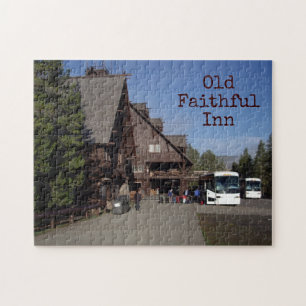 Gammal faithful Inn Scenia Puzzle Pussel