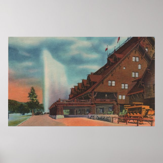 Gammal Faithful Poster (Framsidan)