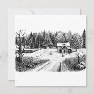 Gammal Farm Road - tackkort Tack Kort