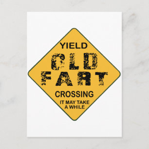 Gammal Fart Crossing Vykort