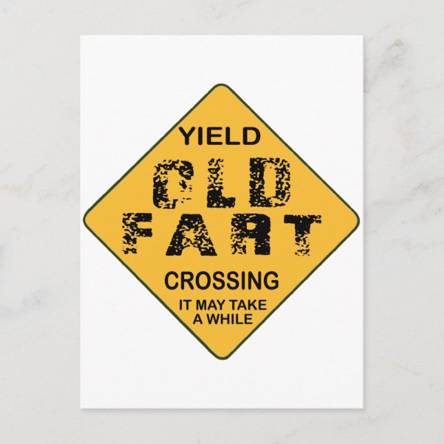 Gammal Fart Crossing Vykort (Framsida)