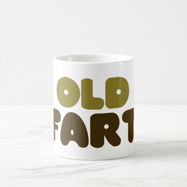 Gammal Fart Kaffemugg (Center)