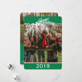 Gammal fashiated Candy cane 2 Photo Julkort