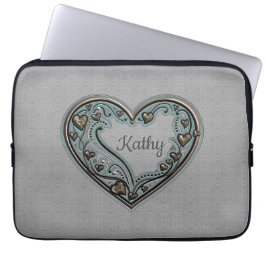 Gammal fashiated Heart Laptop Fodral