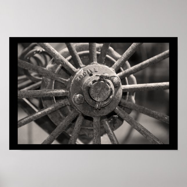 Gammal fashiated Wagon Wheel Poster (Framsidan)