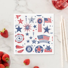 Gammal-fashioned BBQ Pappersservett