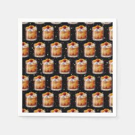 Gammal fashioned Cocktail Pappersservett