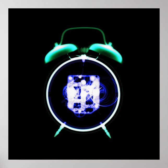 Gammal fashioned X-Ray Vision Alarm Clock - Origin Poster (Framsidan)
