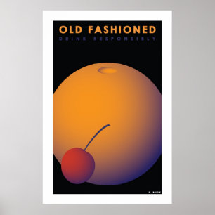 Gammal fashionerad (stor Poster) Poster