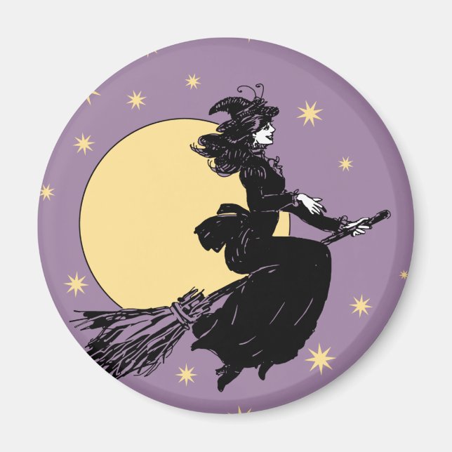 Gammal fashoned Witch Magnet (Framsidan)