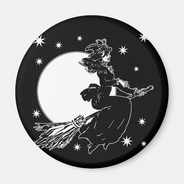 Gammal fashoned Witch Magnet (Framsidan)