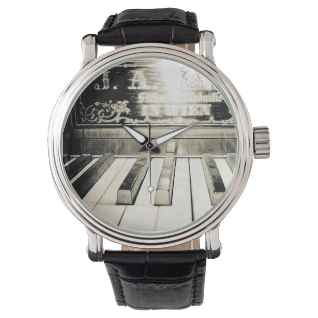 Gammal fastiserad bevakning armbandsur (Framsida)