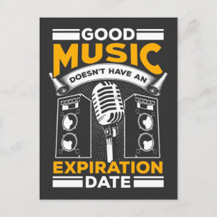 Gammal festivalkonsert för Rock musik i Älskare, F Vykort