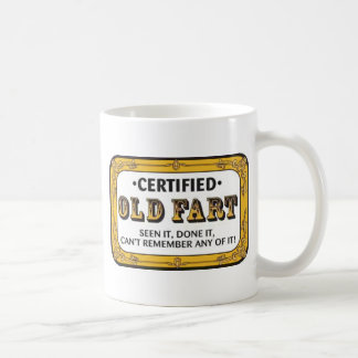 Gammal fis kaffemugg