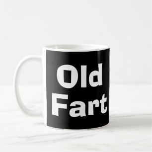 Gammal fis över backen kaffemugg
