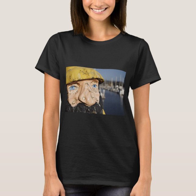 Gammal fiskare t shirt (Framsida)
