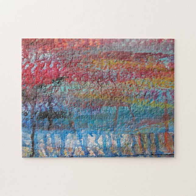 Gammal fiskebåt| Rockport, Massachusetts Pussel (Horisontell)