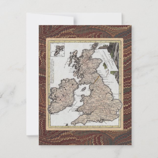 Gammal Födelsedagsfest för engelska pub Crawl Inbjudningar (Framsida)