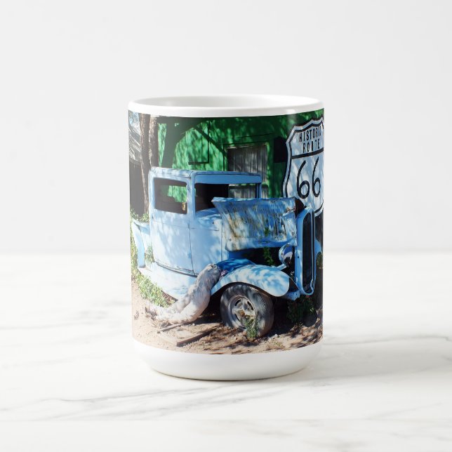 Gammal fordon-linje 66 kaffemugg (Center)