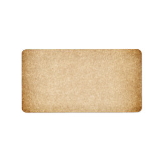Gammal förpackning Papper med Rand för bakgrund Adressetikett