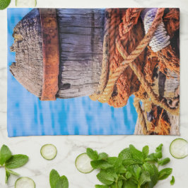 Gammal förtöjningsnämnd kökshandduk