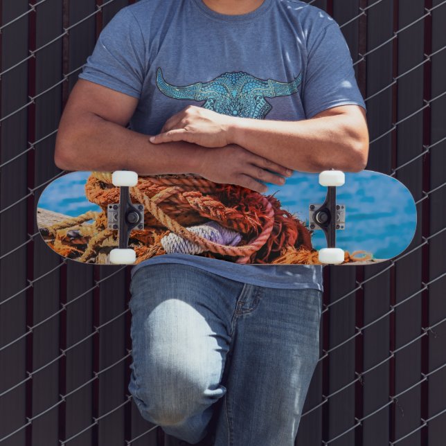 Gammal förtöjningsnämnd mini skateboard bräda 18,5 cm (Utomhus 3)