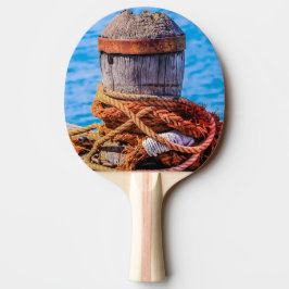 Gammal förtöjningsnämnd pingisracket