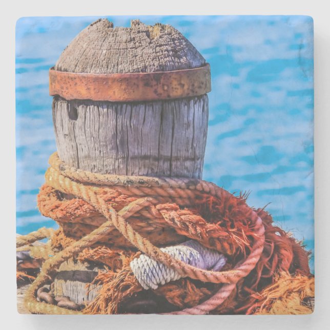 Gammal förtöjningsnämnd stenunderlägg (Framsidan)