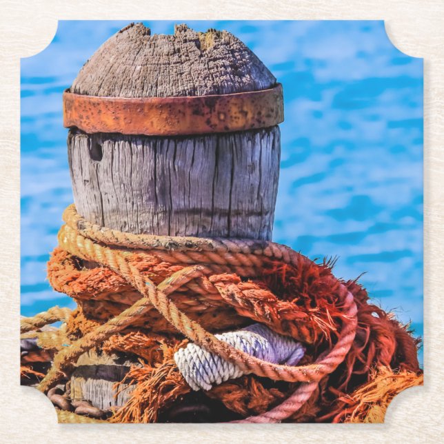 Gammal förtöjningsnämnd underlägg papper (Framsida)