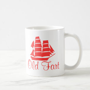 Gammal fot kaffemugg
