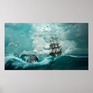 gammal frakt poster