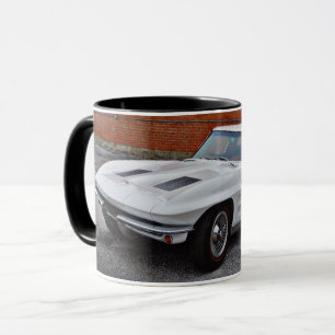 Gammal Gammal Corvette Car Mugg Kopp