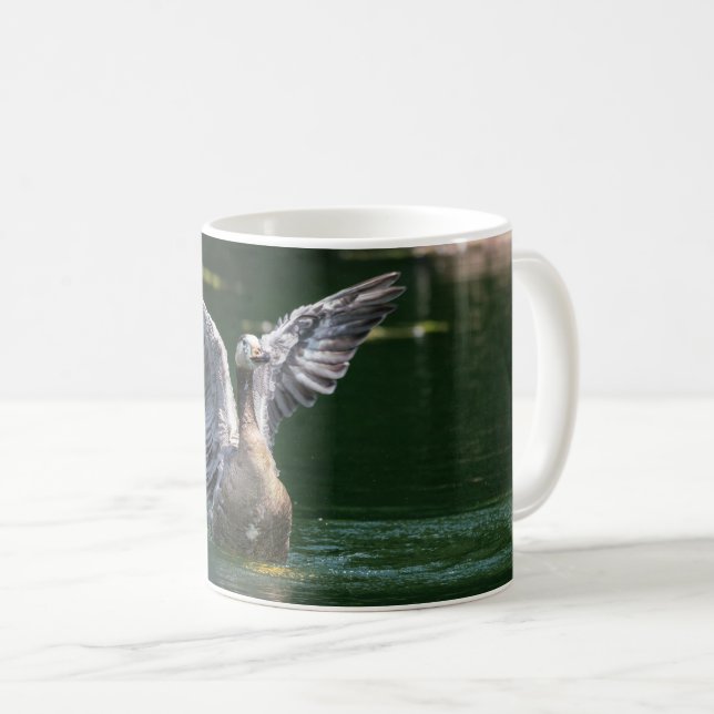 Gammal gåsvinge Action kaffemugg (Framsida höger)