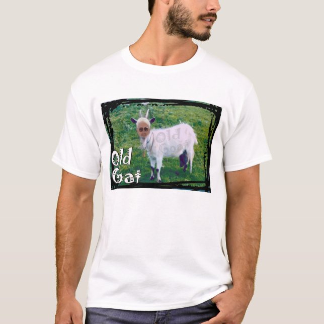 Gammal get tee shirt (Framsida)