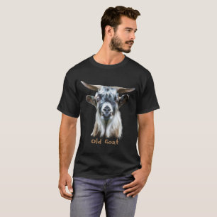 Gammal getgårdsdjurs humoristiska citat t shirt