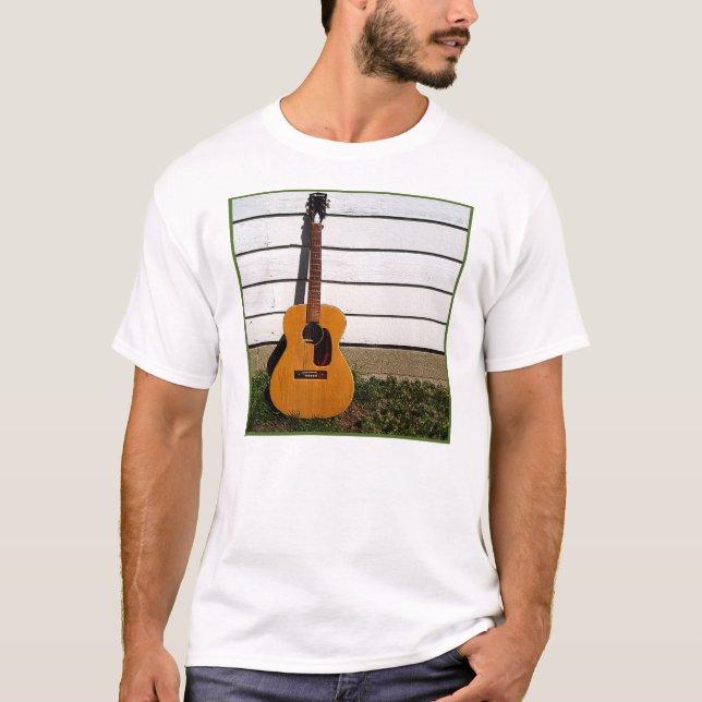 Gammal gitarr tee (Framsida)