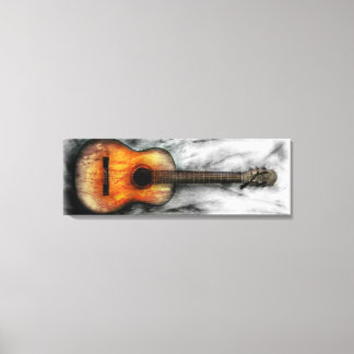 Gammal gitarrer canvastryck