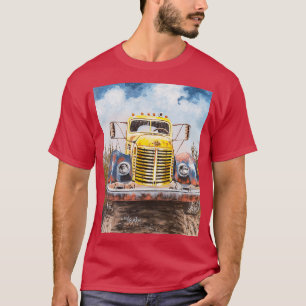 Gammal grafik i Internationell lastbil T Shirt