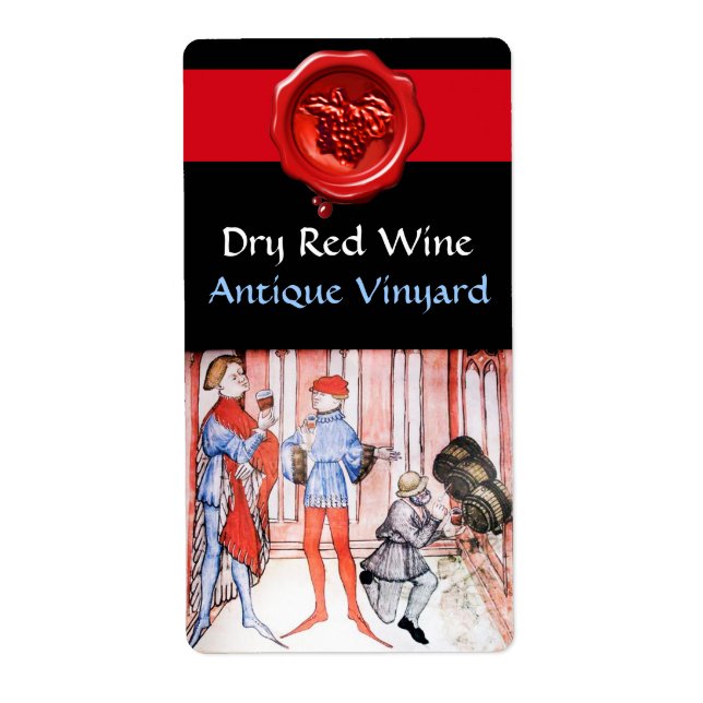 GAMMAL GRAPE VINEYARD RED VIN TASTNING MED BARRELS FRAKTSEDEL (Framsidan)