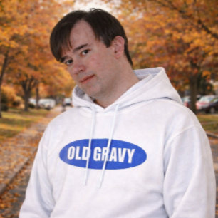 Gammal gravy Shirt Munkjacka