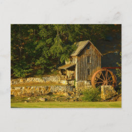 Gammal Grist Mill in GA Vykort